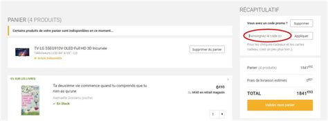 trouver des codes promos validé.